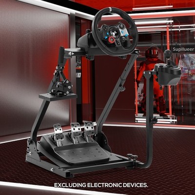 Supllueer Racing Wheel Stand mit Doppelschalthebel passend für Logitech G920 G29