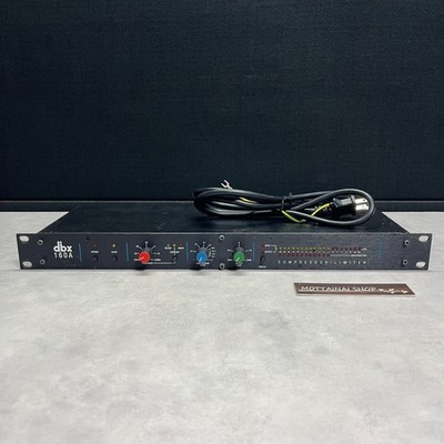 dbx 160A Professional Compressor Limiter OverEasy Rack Mount Audio Gear Tested!!