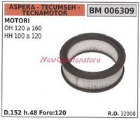 Luftfilter Aspera Motor RasenmäHer MäHer SchnittmäHer Oh 120-160 006309