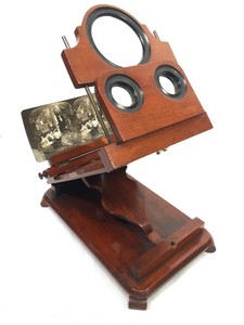 ANCIEN COFFRET GRAPHOSCOPE Visionneuse - Outil Vue Photos - EUR 35,00