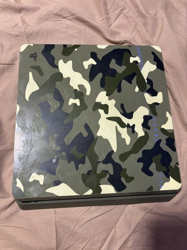 Sony PS4 Slim 1TB - Green Camouflage