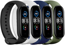 Leonglzt(4/5/8 PACK Xiaomi Mi 5/6/7 Strap/Amazfit Band 5/6 Replacement Bands for