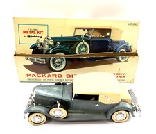 Vintage HUBLEY PACKARD DIETRICH CONV VICTORIA Metal Model Kit 4863 BUILT