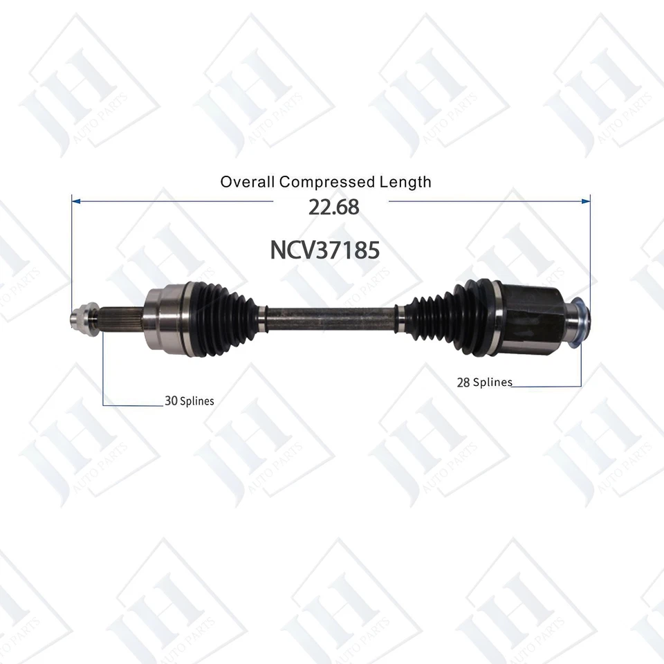 Juego de ejes CV par delantero izquierdo derecho OE para Hyundai Tucson 2022-2025 tracción delantera AWD Foto 3 de 4