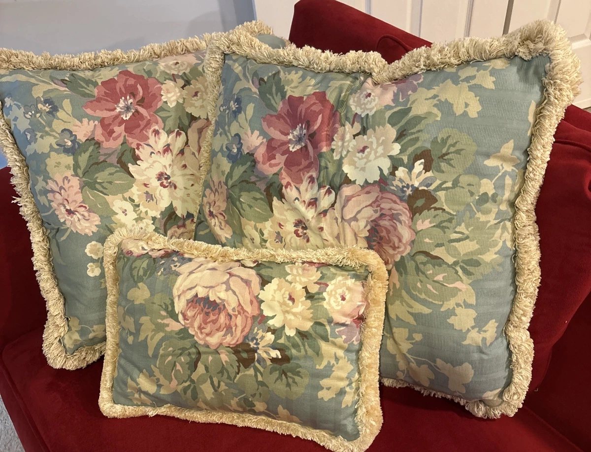 新品未使用✳︎ラルフローレンホーム✳︎2枚セット✳︎ブルー系花柄✳︎ピローケース✳︎ Ralph Lauren Blue Floral Home Décor Pillows for sale | eBay