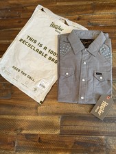 NWT Howler Bros Crosscut Deluxe Short Sleeve Beams:Blue Spruce Sm
