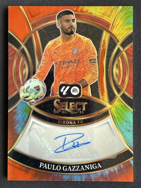 Paulo Gazzaniga 2025-26 Panini Select La Liga Signatures Tie-Dye Auto /25 #S-PG