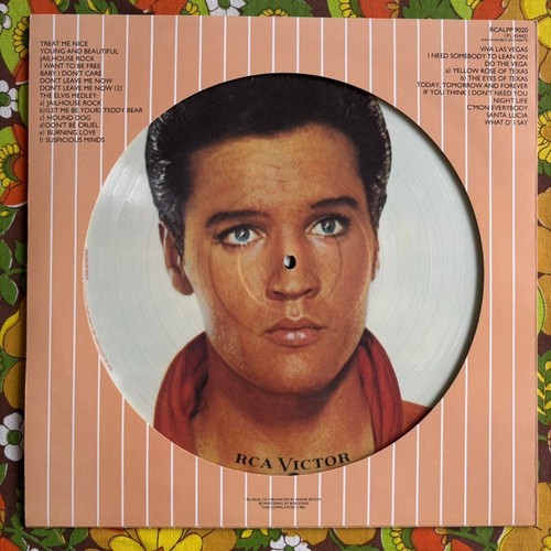 Elvis Presley Jailhouse Rock Love In Las Vegas Vinyl LP Record Import G+ - Picture 2 of 3