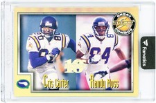 Cris Carter and Randy Moss Vikings 1999 Score Great Combos #275 #8/10 Card
