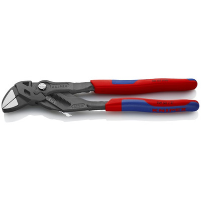 Knipex 86 02 250 10'' Pliers Wrench with Comfort Grip, Black Atramentized Finish