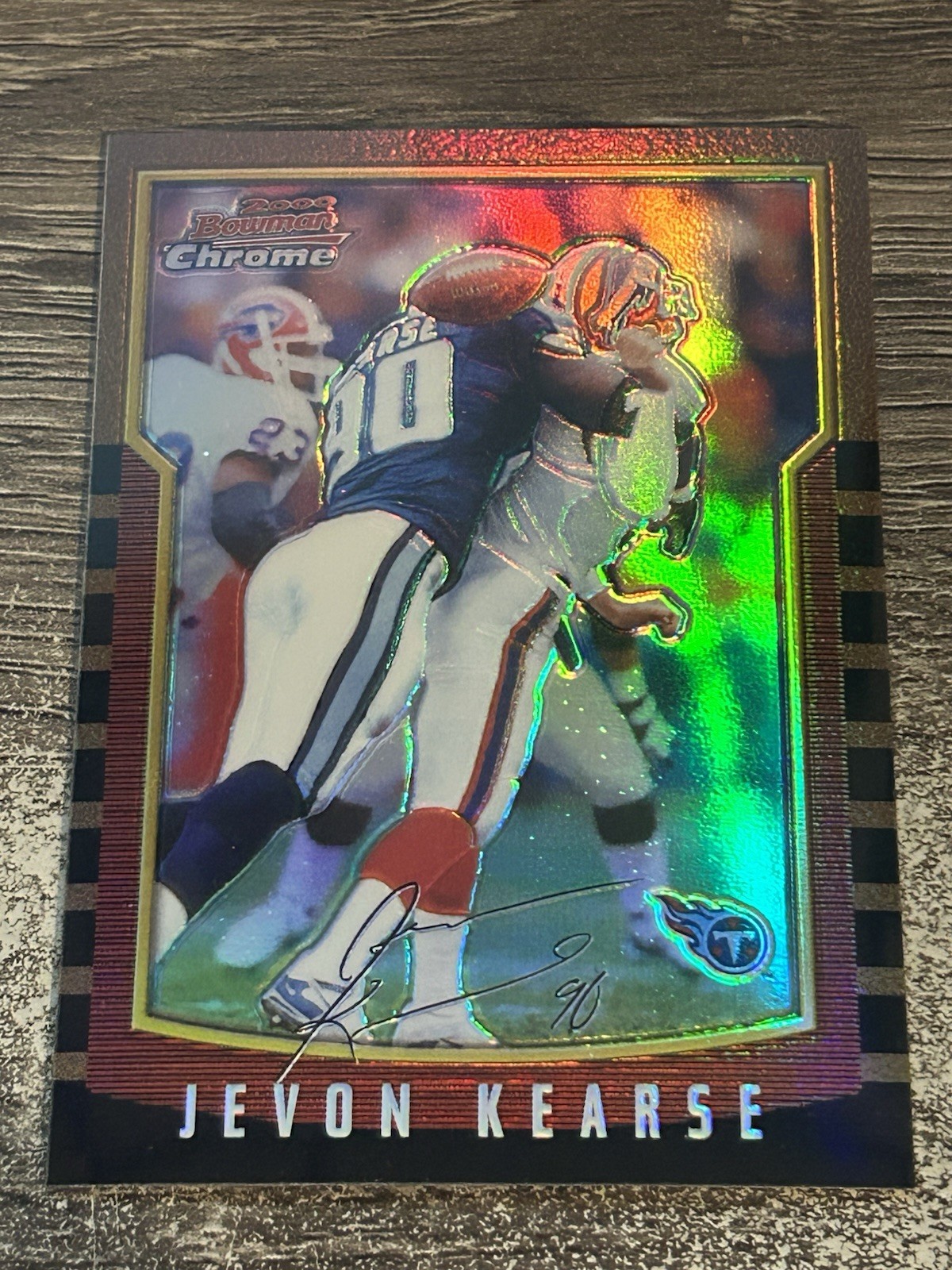 Jevon Kearse 2000 Bowman Chrome REFRACTOR #99 NM-MINT Titans SP RARE