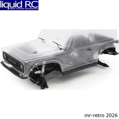 Vanquish Products 09026A Vs4-10 Origin Classic 1/10 4WD Rock Crawler Kit (Clear)