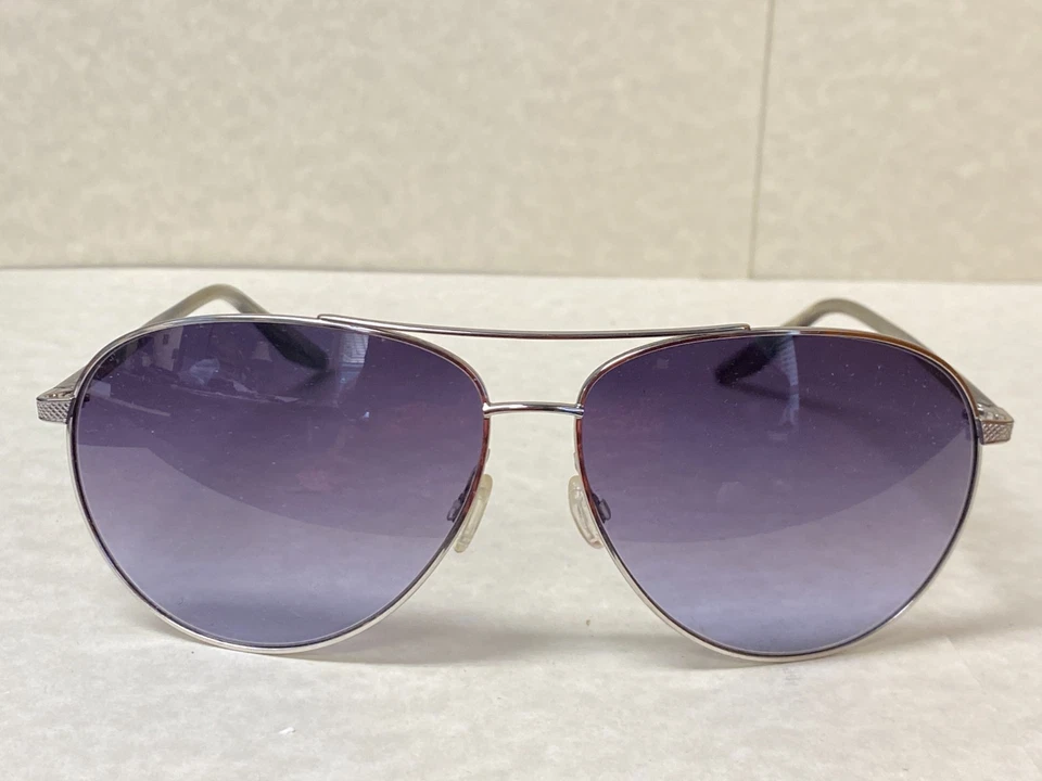 Gafas de sol Barton Perreira Jet-Setter Aviator para hombre sil/STB 63-13-140 usadas Foto 3 de 4