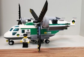 LEGO City: Cargo Heliplane Set (60021) with Manuals READ INFO (RETIRED)
