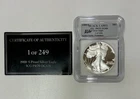 1988-S Proof American Silver Eagle, ICG PR-70 DCAM, Black Label w/ COA