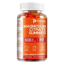 Citrato de magnesio - antiestrés, alivio de calambres en las piernas, digestión, salud muscular y ósea