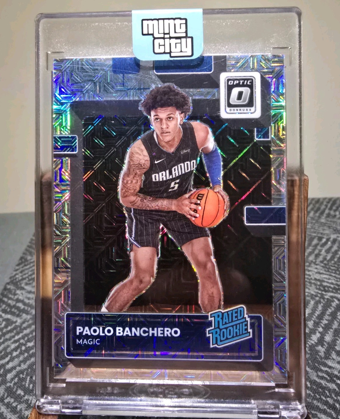 2022-23 Panini Donruss Optic Rated Choice Prizm Paolo Banchero #221 Rookie RC