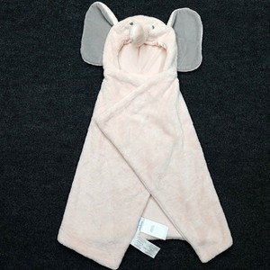 Pottery Barn Baby / Toddler Elephant Hooded Towel Monique Lhuillier Kids OS Pink