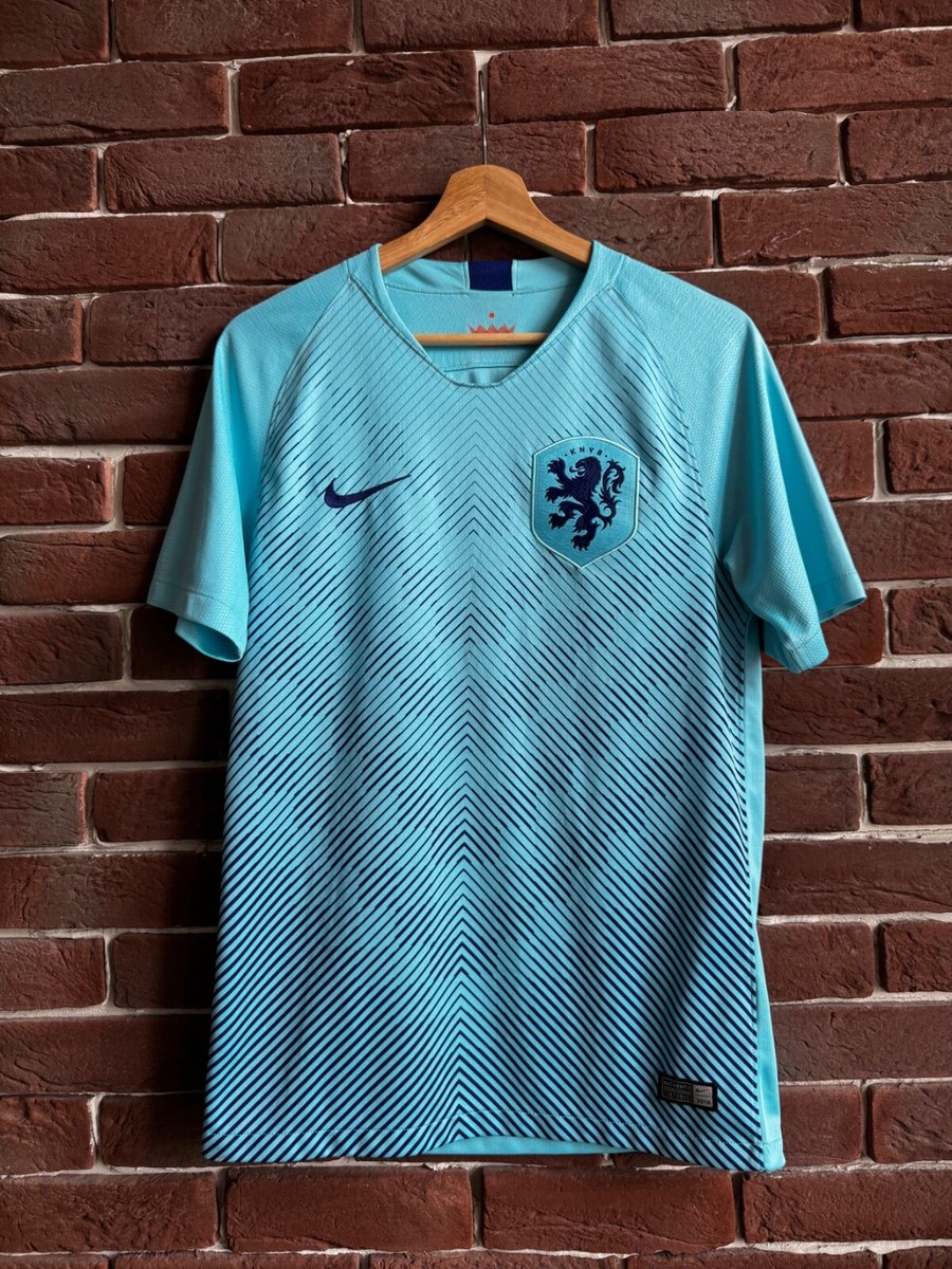 Y2K vintage Nederland　SNELDERS 18 NIKE Rare 2018/19 Nike Netherlands Y2K S Jersey Soccer Kit Blue