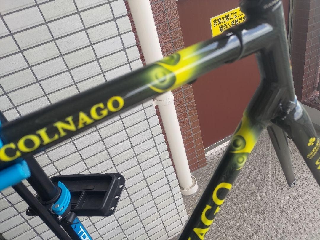 COLNAGO C40 フレーム ブラック/イエロー COLNAGO C40 フレーム