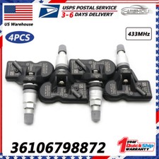 36106798872 New 4PCS TPMS TIRE PRESSURE SENSOR Fits For BMW 335i F30 328i 433MHZ