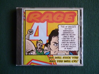 RAGE 4, TWO CD 40 TRACKS MADE IN CANADA BY WORTHLESS RECORDS SEALED BRAND NEW.