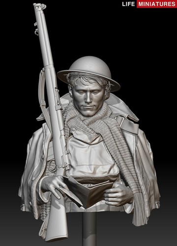 Life Miniatures LI-B025 1/10 Letter to an Unknown Soldier 1916 - Picture 13 of 22