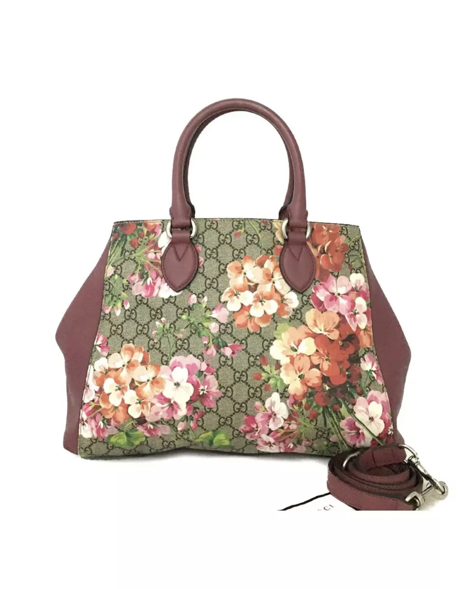 Gucci blooms hotsell tote bag