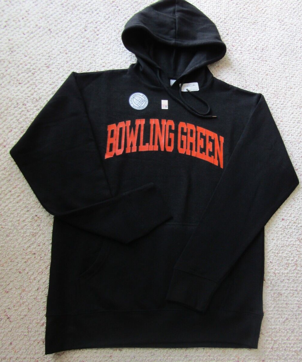Bowling Green State University Hoodie Black S New with Tags