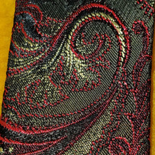 1980s CHICAGO  SKINNY MENS TIE  MIAMI VICE AVANT GARDE NEW WAVE POP  58"