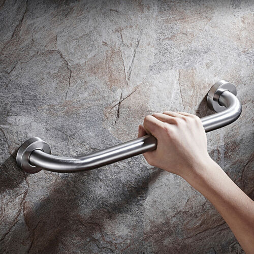 12" Bathroom Shower Grab Bar Safety Handle for Elderly Pregnant Handicap Support - Picture 2 of 10
