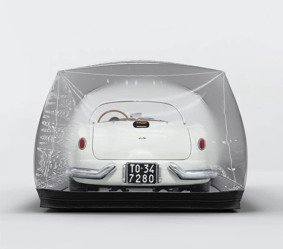 Cubierta de burbuja para coche Amazon Protection Lancia Aurelia - Mejor almacenamiento coches clásicos Foto 3 de 4