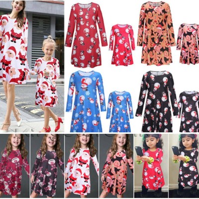 mother daughter xmas dresses