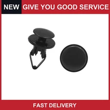 Universal 12mm Hole Rivets Car Bumper Fender Retainer Push Type Clip Pack of 100