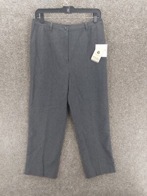 NEW Sag Harbor Wool Blend Dress Pants Women 12P Gray High Rise Straight Leg NWT | eBay NEW Sag Harbor Wool Blend Dress Pants Women 12P Gray High Rise Straight Leg NWT | eBay