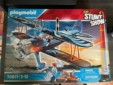 Playmobil Air Stunt Show Phoenix Biplane  45 Pieces Ages 5 - 12 years