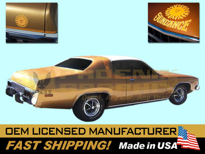 1974 Plymouth Satellite Sebring Sundance Stripes Decals Kit | eBay