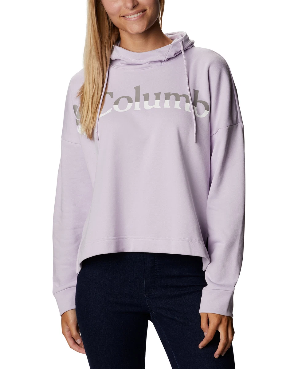 Columbia Women s Logo II Hoodie Medium Pale Lilac