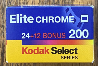 Kodak Elite Chrome 200 Color Slide Film 135 35 mm ISO 36 Exposures