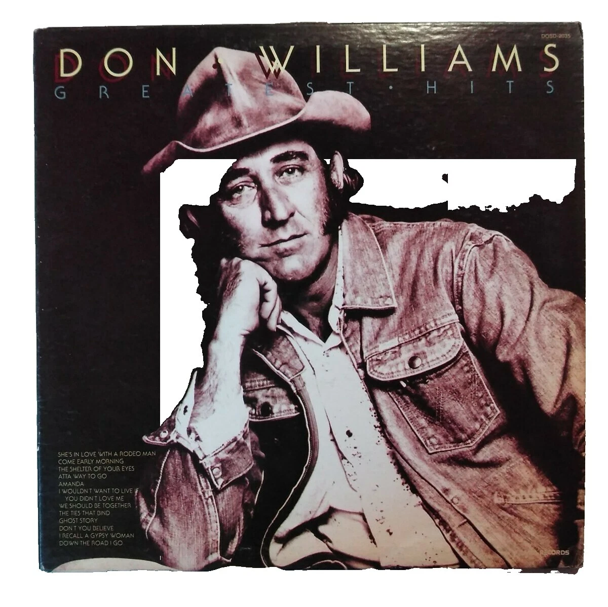 Don Williams Country Bluegrass discos de vinilo