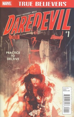 True Believers Daredevil Practice to Deceive #1 VF 2016 Stock Image