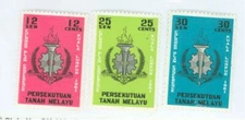 Malaya #99-101 Mint Hinged