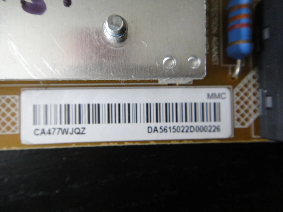 SHARP Aquos TV Power Supply Board APDP-48A1 A REV:01 - Image 3 of 4