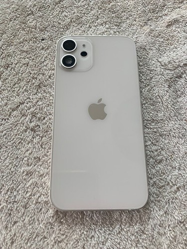 Apple iPhone 12 mini back rear housing glass chasis White ( C )