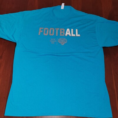 Vintage New Cotton Bowl Football College Dallas Texas Blue XL Men