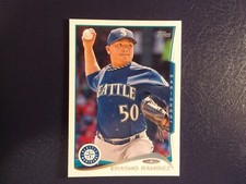 2014 Topps Baseball Erasmo Ramirez Card # 128