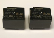 LOT OF 2 PANASONIC JS1 12V F Type JS Relay AJS1311F 12 VDC SPULE 20613Q 10 AMP