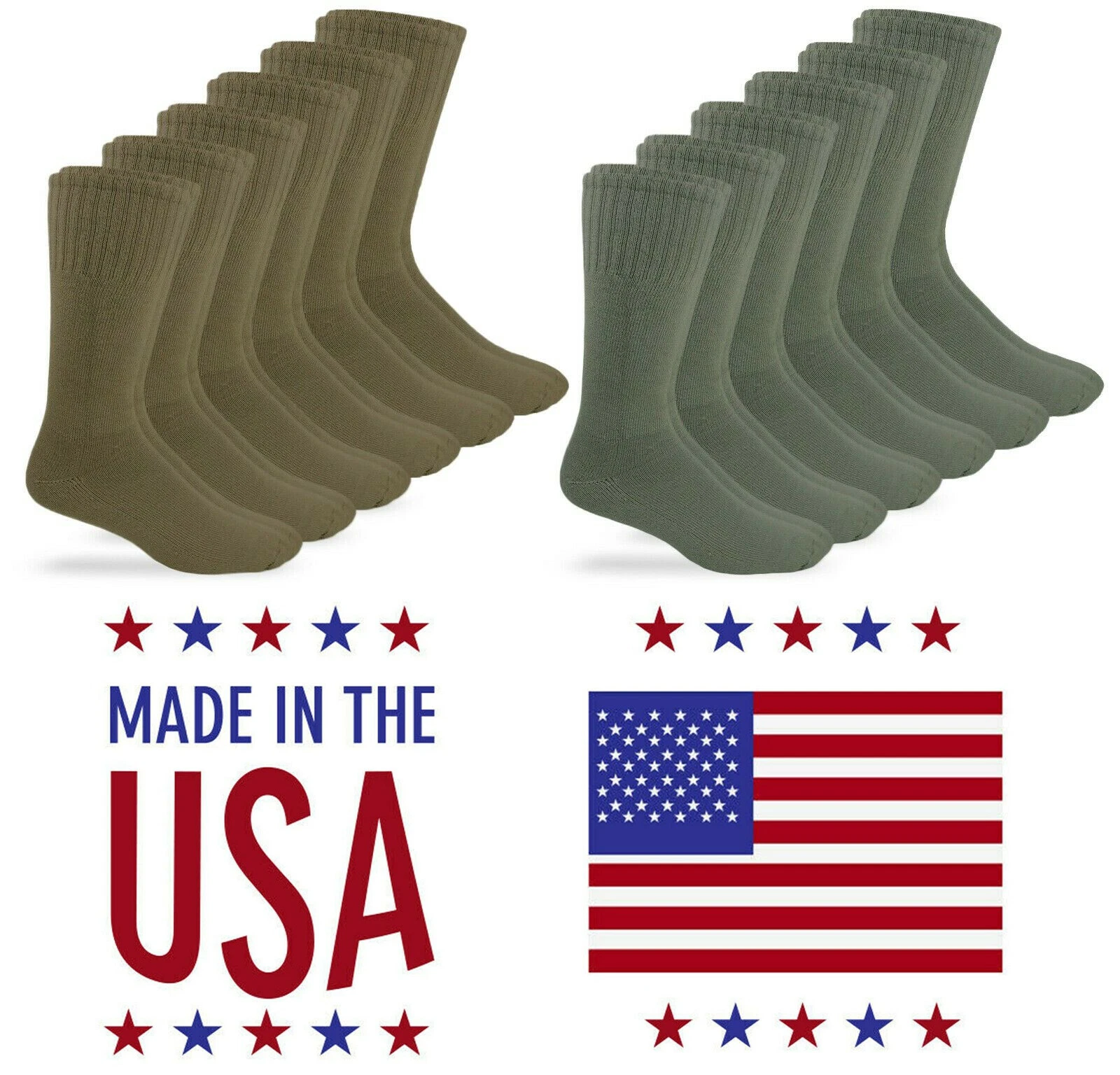 6 Pairs Jefferies Socks Mens Military Rib Combat Uniform Crew Boot Mid Calf 9-12
Opens in a new wind