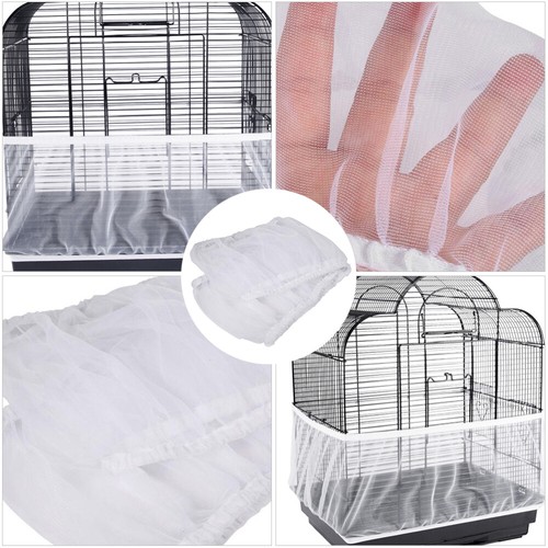 Bird Cage Cages Cover Pet Removable Protector Skirt Birdcage for Messy Birds - Picture 10 of 12