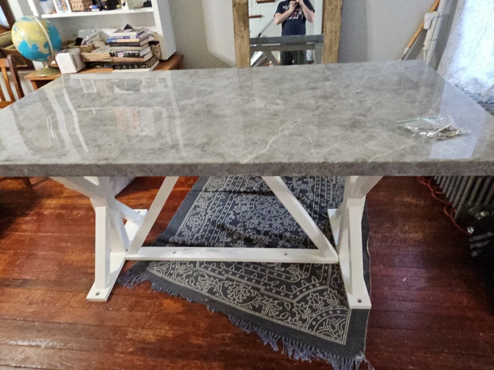 Mesa de mármore - Imagem 4 de 4